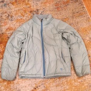 Mountain Hardware Blue down puffer coat